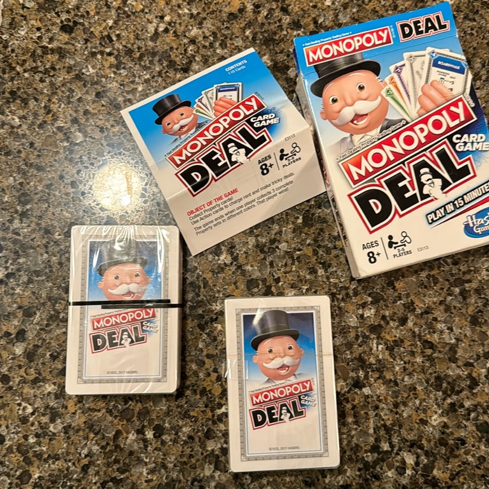 NEW Monopoly DEAL card game set - Picture 3 of 3